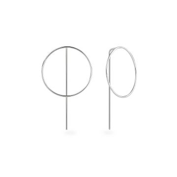 Срібні сережки UMAX Мінімалізм 25030