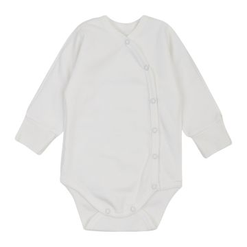Боди для новорожденных ЛяЛя 0 - 3 мес Футер Молочный 5ФТ018_6-09 62
