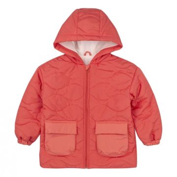 Куртка дитяча демісезонна Bembi Autumn 2023 4 - 6 років Плащівка Кораловий КТ315 104