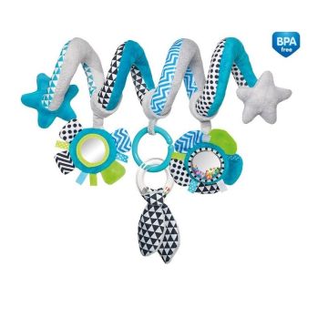 Игрушка в коляску и кроватку Canpol babies Zig Zag Синий 68/063