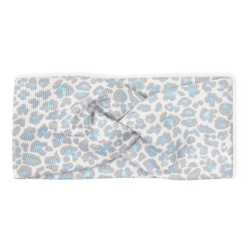 Повязка для девочки Krako Леопард Голубой от 6 до 8 лет 4050H22 54-56