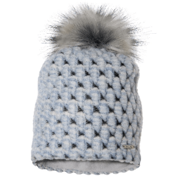 Шапка детская зимняя для девочки Broel Голубой от 6 до 13 лет mom 57