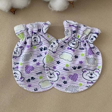 Царапки для новонароджених BetiS Бебі Кулір Фіолетовий 27681800 56-38