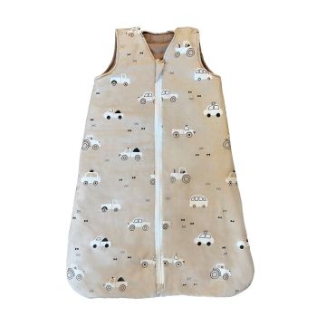 Детский спальный мешок Merrygoround Машинки Бежевый SM_28 70 см