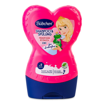 Детский шампунь ополаскиватель Bubchen Принцесса Розалея 230 мл 3000228