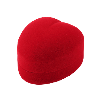 Футляр для прикрас Серце Червоний FK-087