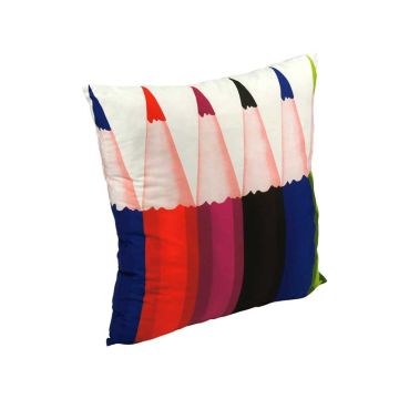 Декоративна подушка Руно Рencils-2 50х50 см Рожевий 306.137Pencils-2