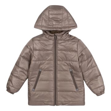 Куртка дитяча демісезонна Bembi Autumn 2023 4 - 6 років Плащівка Коричневий КТ316 104