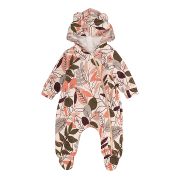 Демісезонний комбінезон для немовлят Bembi 1 - 6 міс Трикотаж із начісом Молочний КБ174 56