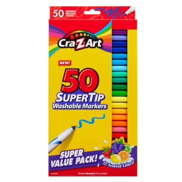 Маркери для малювання із запахом фруктів легкозмивні Cra-Z-Art 50 шт 01328CRA