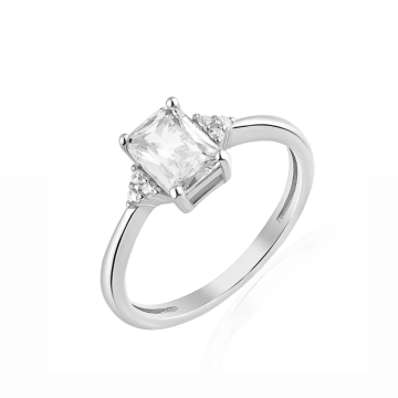 Серебряное кольцо UMAX Флор 10738 17