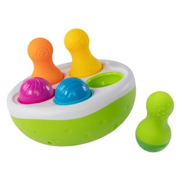 Розвиваюча гра сортер Fat Brain Toys Spinny Pins Неваляшки F248ML