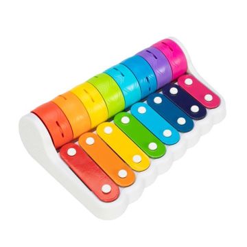 Музична іграшка Fat Brain Toys Rock N' Roller Piano Ксилофон і дзвіночки F281ML