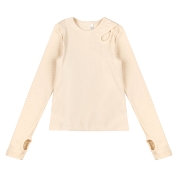 Джемпер для девочки Bembi 7 - 13 лет Трикотаж рубчик Молочный ФТ52 152
