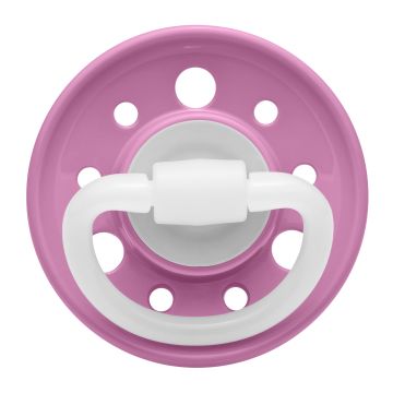 Пустушка латексна Nip Вишенька Рожевий від 6 міс 910092