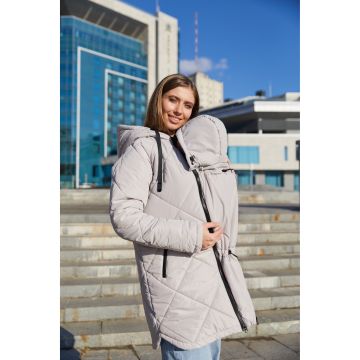 Куртка зимова для вагітних Lullababe Congo 3в1 Білий LB01CN175 S