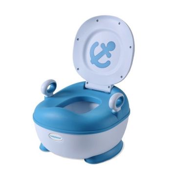 Горщик дитячий Babyhood Лу-лу Блакитний BH-128B