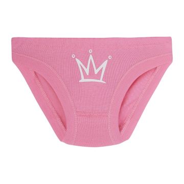Трусы для девочки ЛяЛя 1 - 2 лет Рибана Розовый/Белый 12БК08_2-132 52