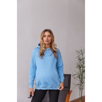 Худи для беременных и кормящих Lullababe Chelm Blue Голубой LB06CH107 L-xl