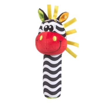 Развивающая игрушка-пищалка Playgro Зебра 3+ мес 0183439