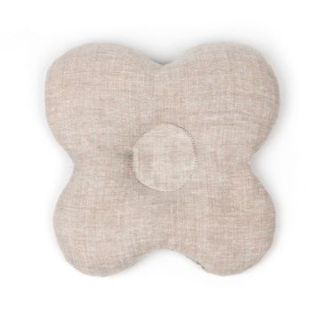 Ортопедическая подушка грелка Lintex Бабочка Лен 20х20 см Серый опг