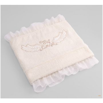 Крижма Bembi Молочний Махра КР7 70х100 см