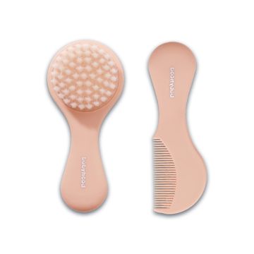 Набор расчесок для новорожденных Babyhood Розовый BH-906P