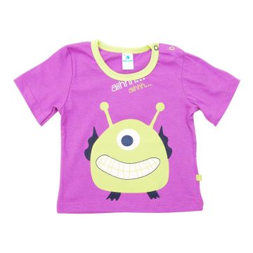 Футболка Minikin Фіолетова Монстрик 92