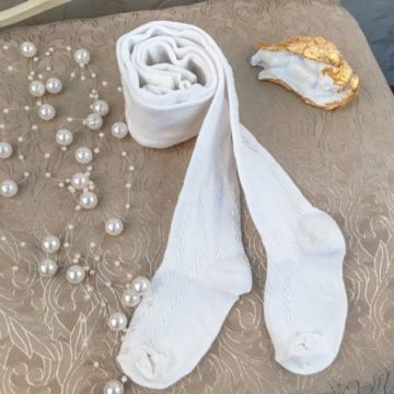 Колготки дитячі Бетіс Білий 1011 12-18 (30 см)