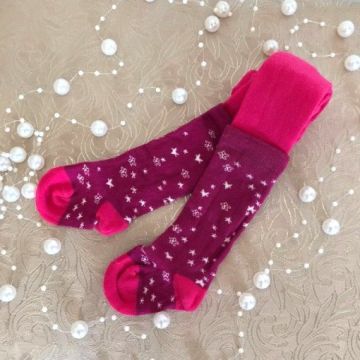 Колготки дитячі Бетіс Зіронька Бордовий 1022 3-6 (22 см)