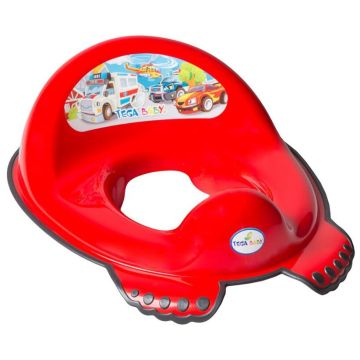 Детская накладка на унитаз Tega baby Авто Красный CS-002-121