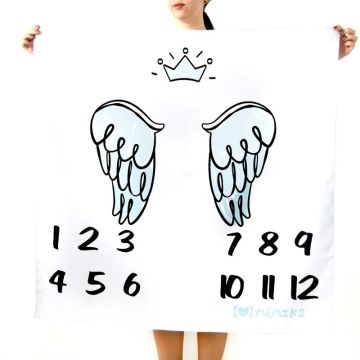 Фотофон для новонароджених Memiks Принц 100х100 см М021