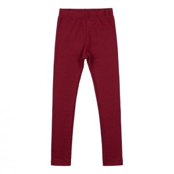 Теплі лосини на дівчинку Bembi 7 - 13 років Шардон-інтерлок Червоний ШР389 134
