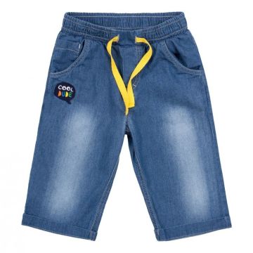 Шорти дитячі на хлопчика Bembi 9 - 18 міс Джинс Блакитний ШР587 74