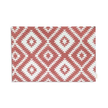 Сервировочные салфетки под тарелку набор 2 шт Cosas 30х42 см Бордовый/Белый Set2_MatUzorBordo