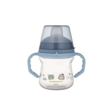 Чашка непроливайка Canpol babies FirstCup Bonjour Paris 150 мл Голубой 56/612_blu