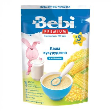 Каша кукурудзяна Bebi Premium Молочна 200 г 1105068