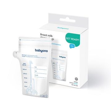 Пакети для зберігання грудного молока BabyOno 30 шт 1084