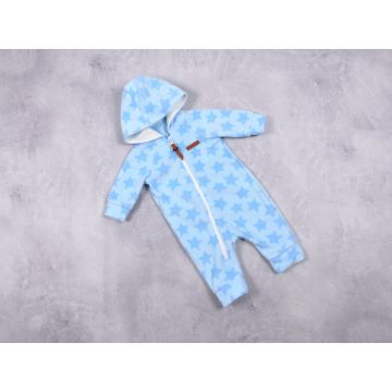 Флісовий комбінезон дитячий Magbaby Блакитні зірки 74