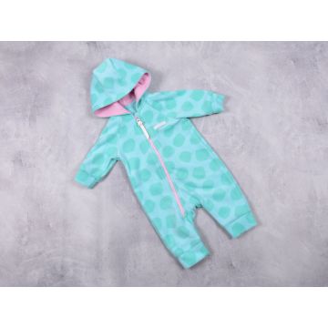 Флісовий комбінезон дитячий Magbaby М'ятно-рожевий 86