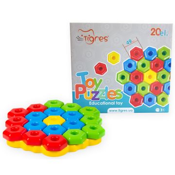 Развивающая игра Тигрес Игро Пазлы 20 шт 39182