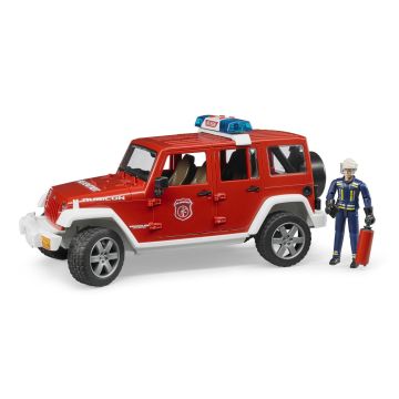 Модель машинки Bruder Джип Пожарный Wrangler Unlimited Rubicon М1:16 02528