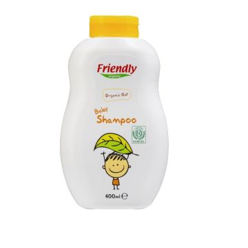Органічний дитячий шампунь з екстрактом вівса Friendly organic FR1758 400 мл