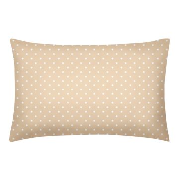 Дитяча наволочка Cosas Dots Beige Бязь 40х60 см