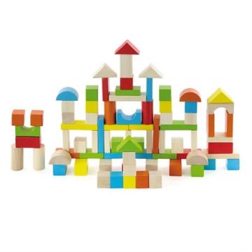 Набір будівельних блоків Viga Toys, "Місто" 80 шт. 50333