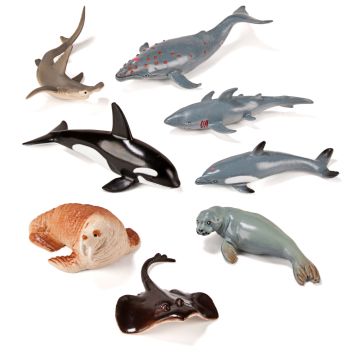 Ігровий набір фігурок Miniland Marine Animals 8 шт 27460