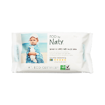 Салфетки Naty 245036 с алоэ 56 шт