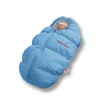 Зимовий конверт на виписку на флісі Ontario Baby Baby Born Блакитний ART-0000329