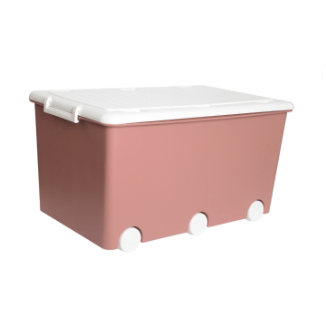 Ящик для зберігання іграшок Tega baby Рожевий PW-001-123