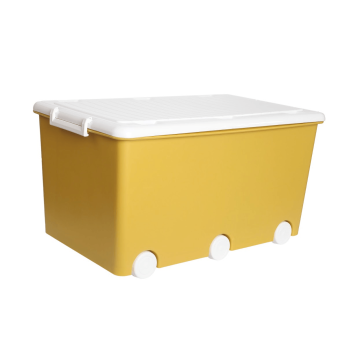 Ящик для зберігання іграшок Tega baby Жовтий PW-001-124